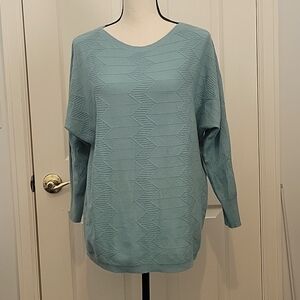 Vila Milano Sweater in seafoam green. Size Large.